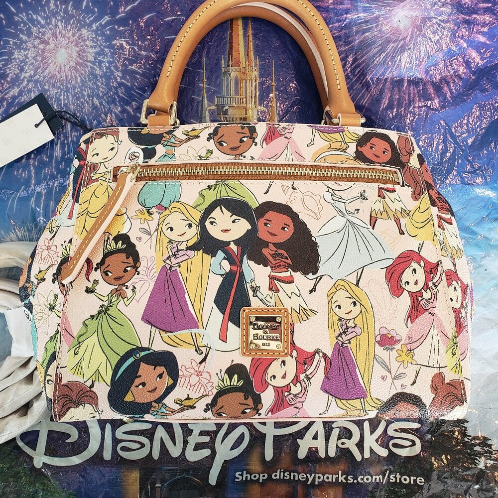 Dooney & Bourke Disney Animators Princess Satchel Bag NWT